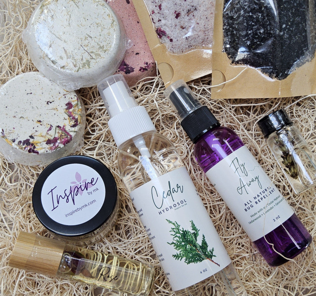 Featured Aromatherapy skincare products and best sellers from InspireByMK