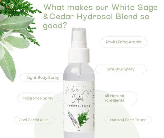 Hydrosol | White Sage & Cedar Blend