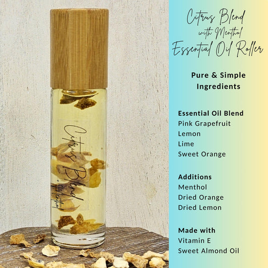 Essential Oil Roller | Citrus Menthol Blend
