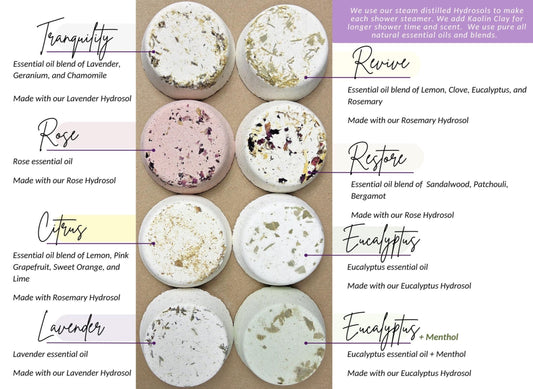 Shower Steamers | Pick 4 | Choose Your Scents