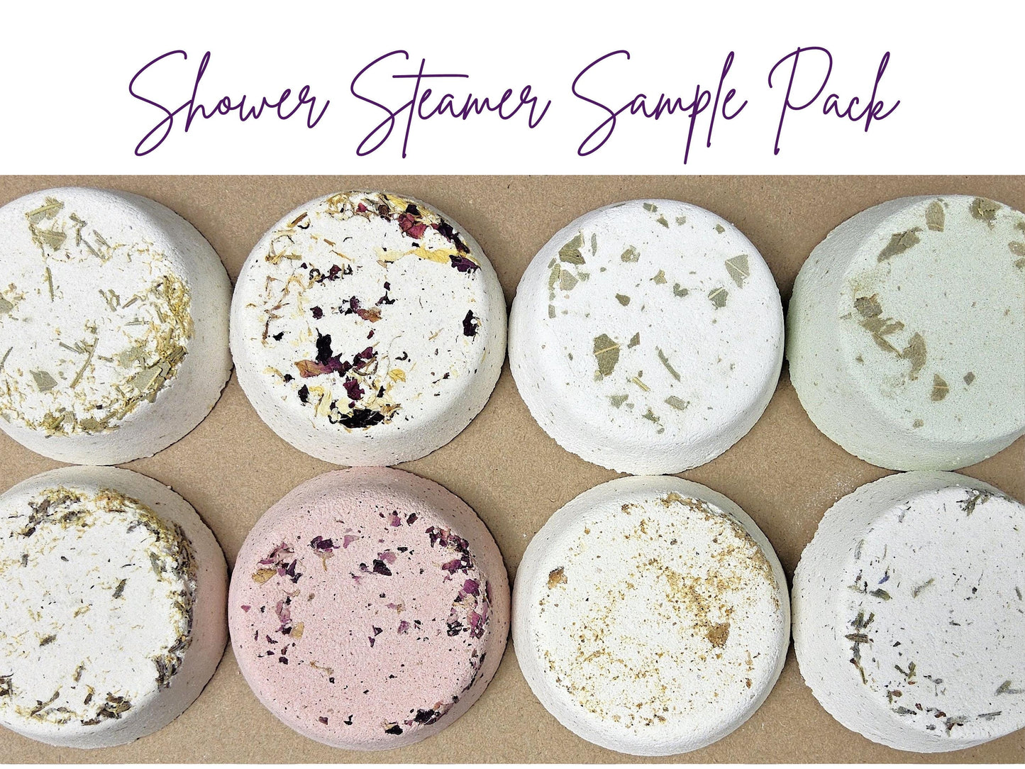 Shower Steamers | All 8 | Sample Pack